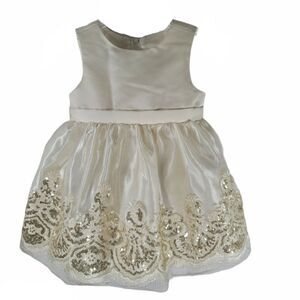 Toddler Special Occasion Dress 12 mos Christening Flower Girl American Princess